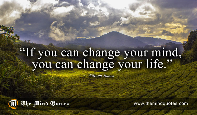 William James change your life